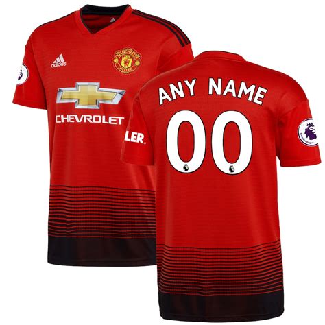 adidas men's manchester united '19 stadium home replica jersey|adidas man united jersey.